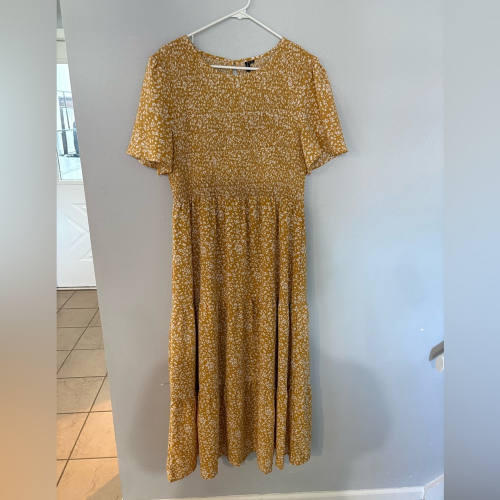 Smocked Maxi Dress